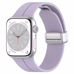 Gummirem for Apple Watch Stål 42/44/49mm Lilla