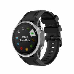 Garmin Quickfit 20mm Gummirem Sort