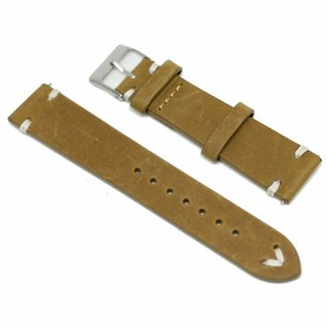 Vegan Leather 22mm Lys brun