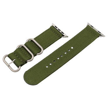NATO strap i Grønn for Apple Watch (42–44 mm)
