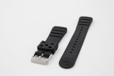 Seiko Gummireim z20– 20mm Svart