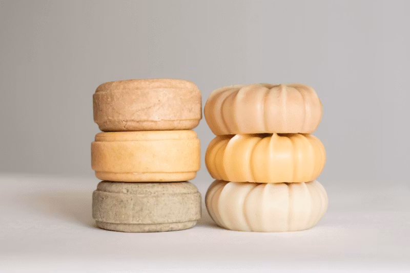 Schampo- och balsamkakor från Kaliflower Organics