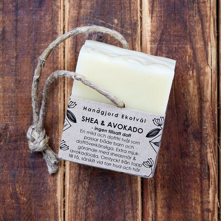 Handmade Eco Soap Shea & Avocado - unscented