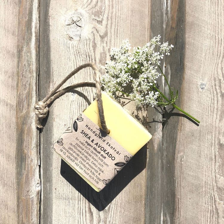 Handmade Eco Soap Shea & Avocado - unscented
