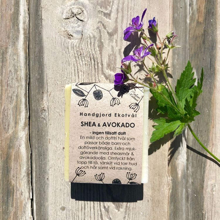 Handmade Eco Soap Shea & Avocado - unscented
