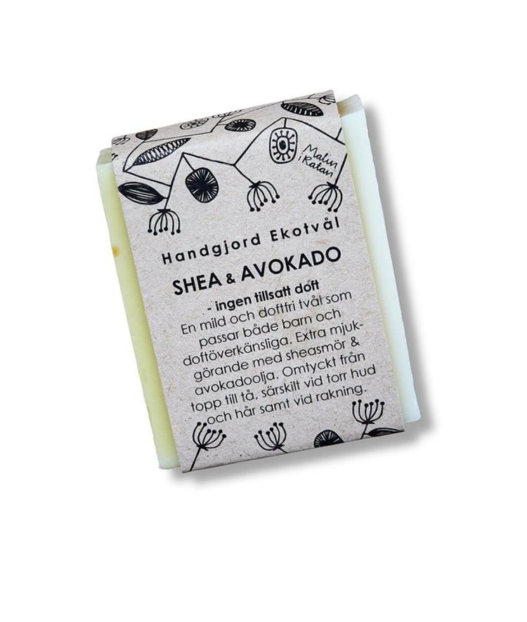 Handmade Eco Soap Shea & Avocado - unscented