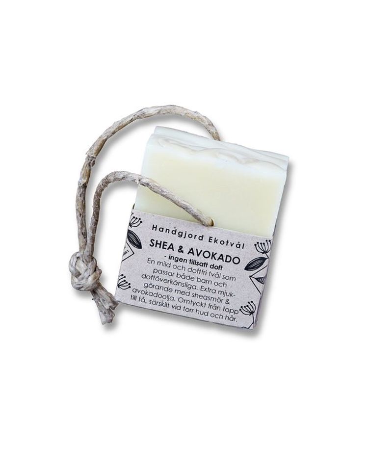 Handmade Eco Soap Shea & Avocado - unscented