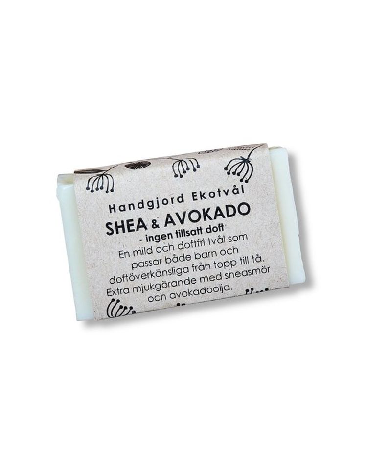 Handmade Eco Soap Shea & Avocado - unscented