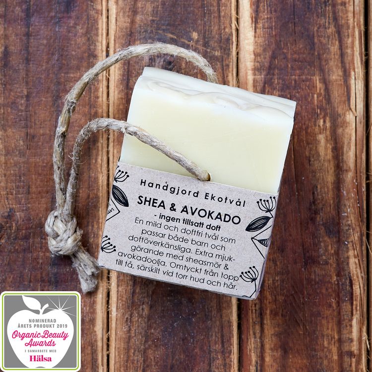 Handmade Eco Soap Shea & Avocado - unscented