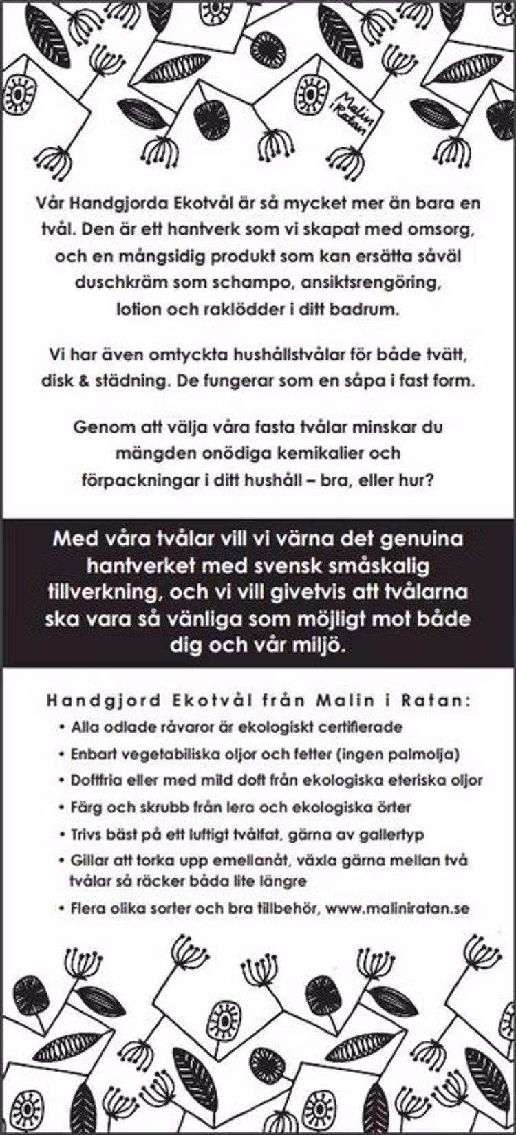 Info sheet - Malin i Ratan