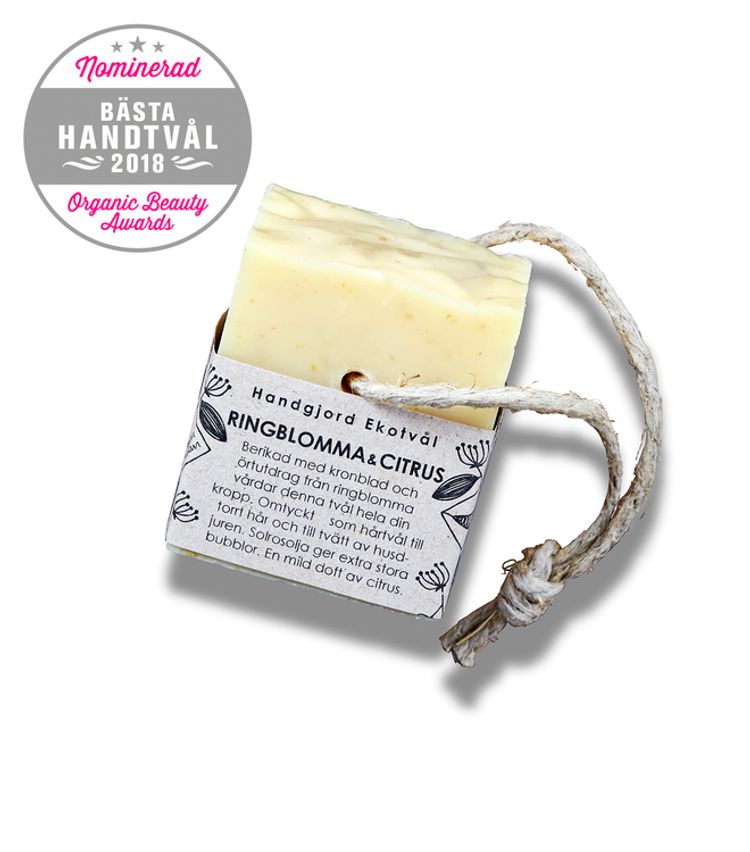 Handmade Eco Soap Calendula & Citrus