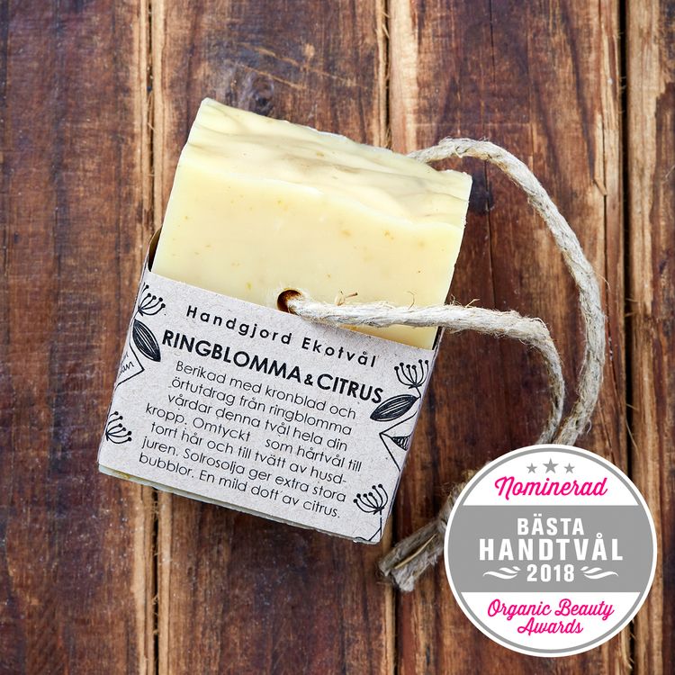 Handmade Eco Soap Calendula & Citrus