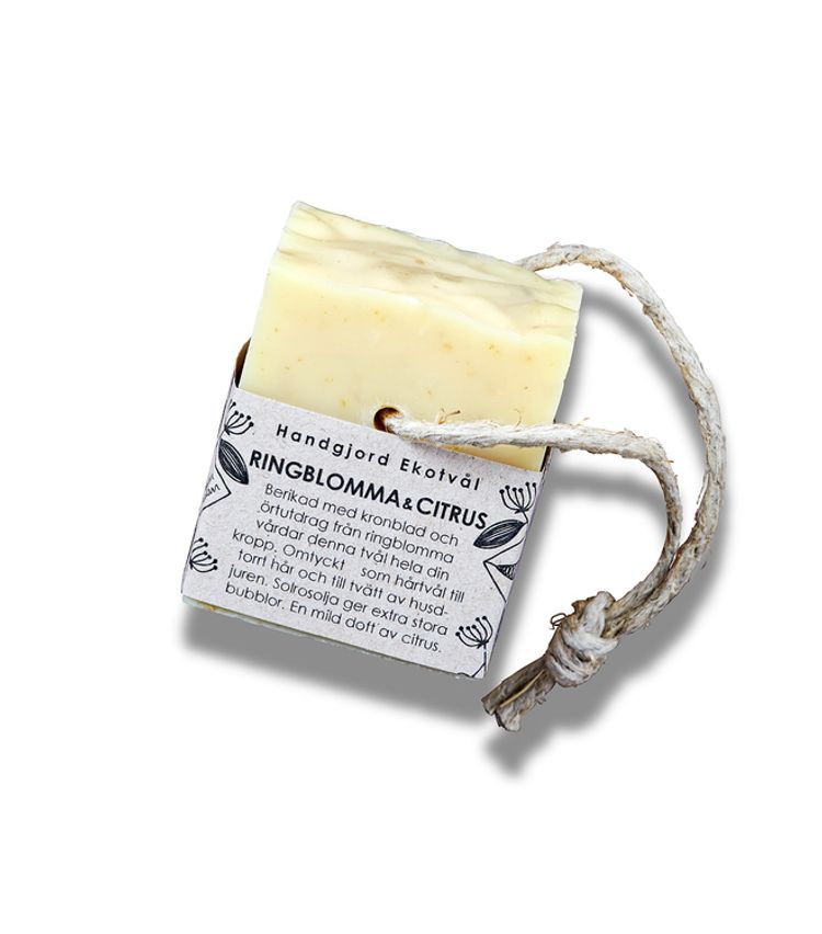 Handmade Eco Soap Calendula & Citrus