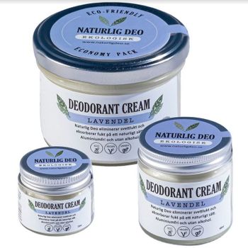 NaturligDeo Cream Lavender - organic deodorant