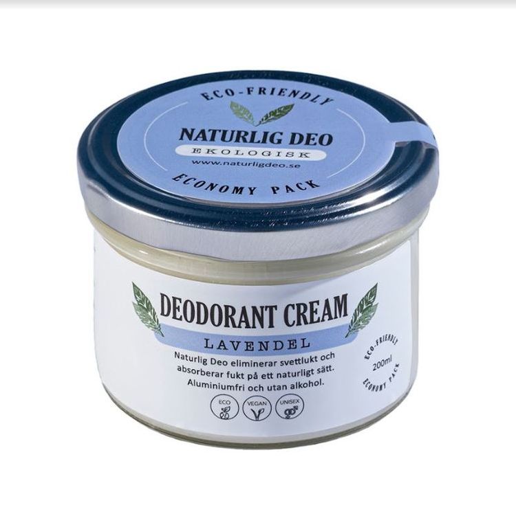 NaturligDeo Cream Lavender - organic deodorant