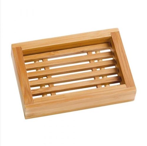 Soap dish, bamboo