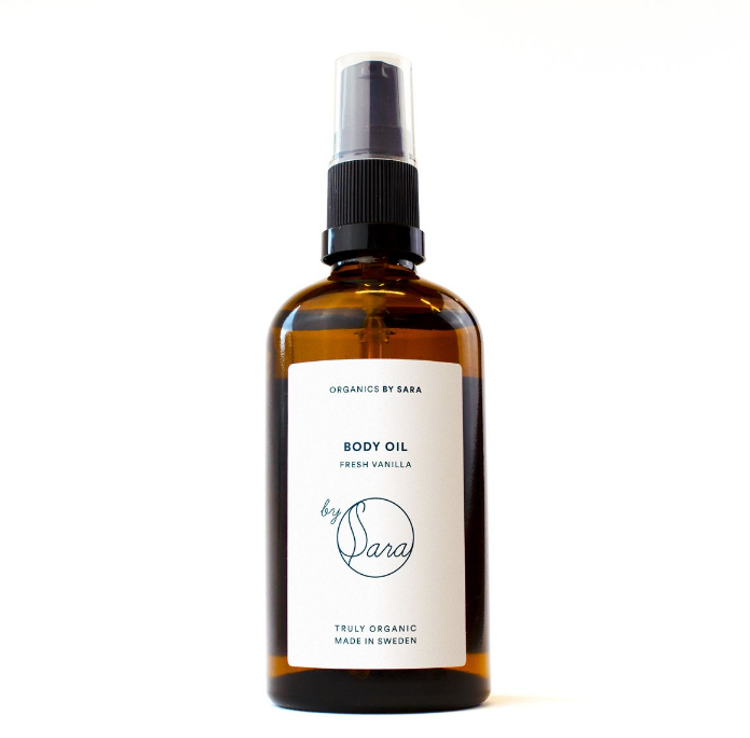By Sara: Body Oil Fresh Vanilla