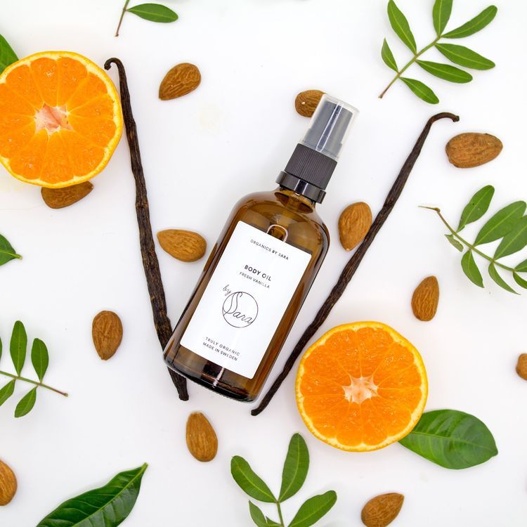By Sara: Body Oil Fresh Vanilla