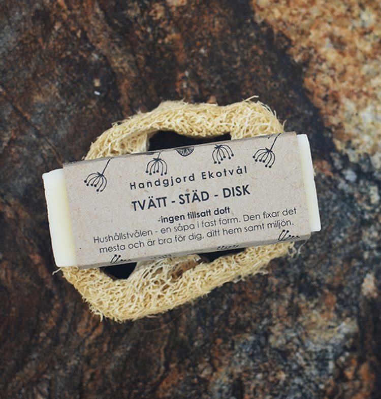 Ekotvål Tvätt-Städ-Disk - ingen tillsatt doft
