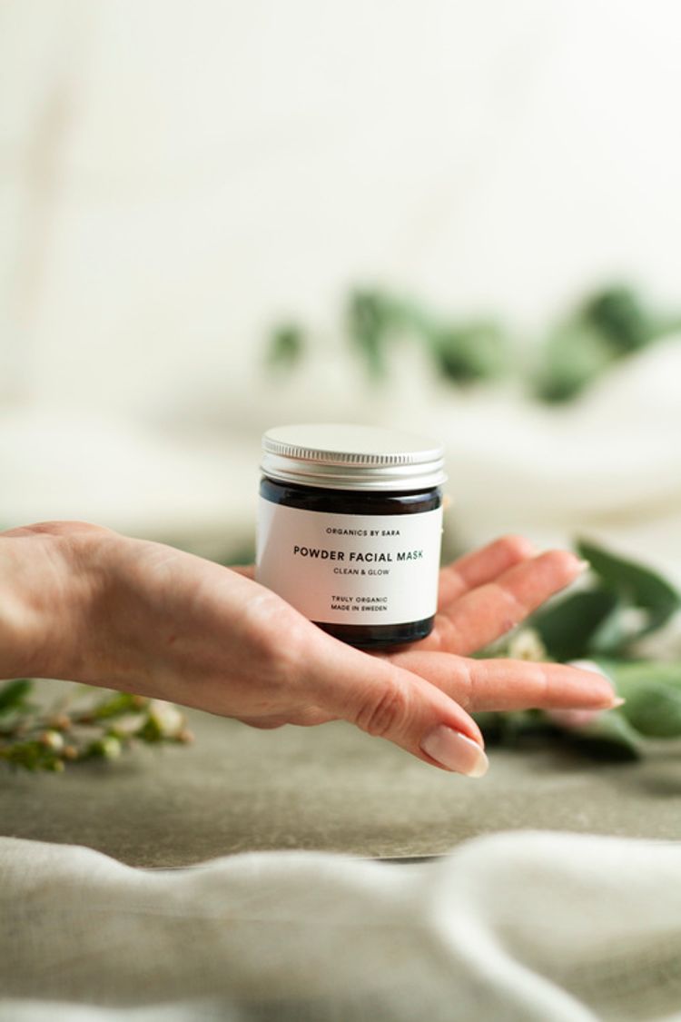 By Sara: Powder Facial Mask, Clean & Glow