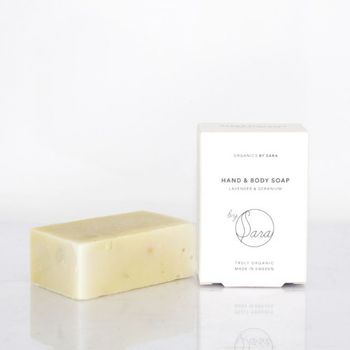 By Sara: Soap Hand Hair Body - Lavender & Geranium