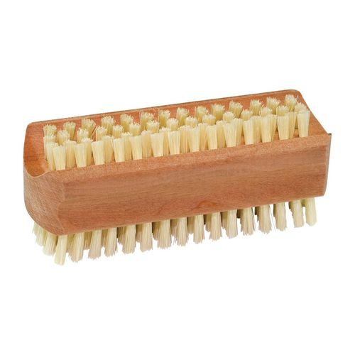 Nail brush, oiled pearwood