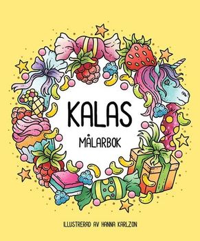 Hanna Karlzon - Målarbok Kalas