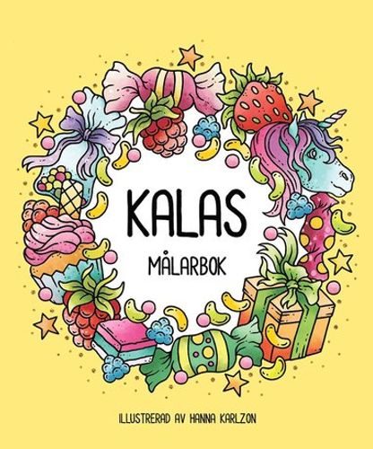 Hanna Karlzon - Målarbok Kalas