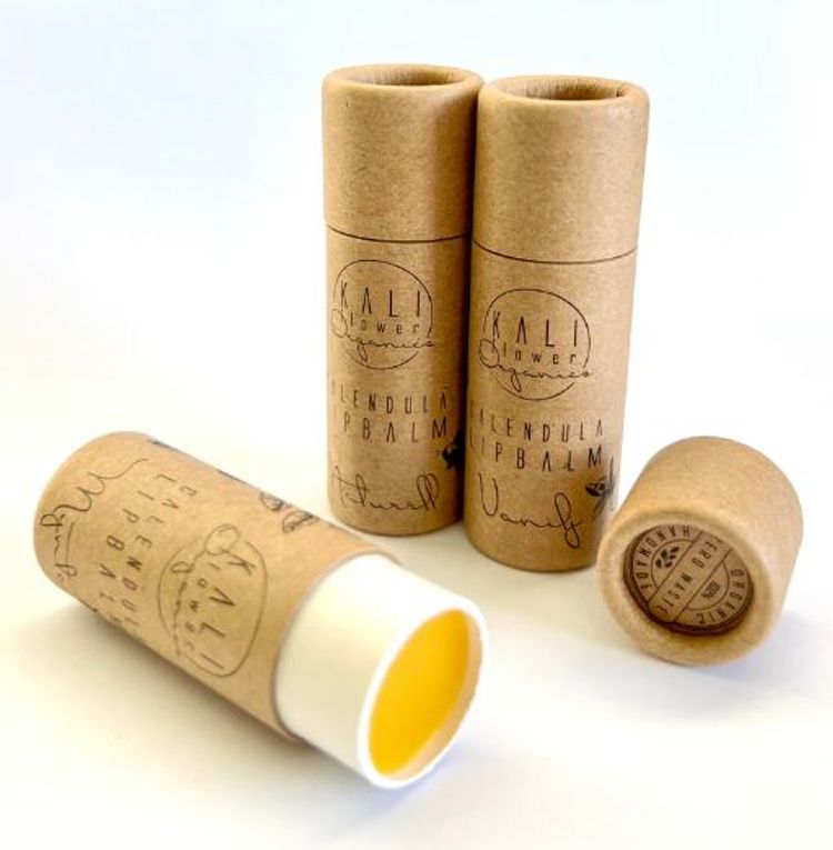 KaliFlower: Lip balm in cardboard sleeve