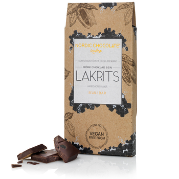 Chocolate 65% with Licorice