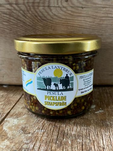 Pesula lantbruk: Picklade senapsfrön