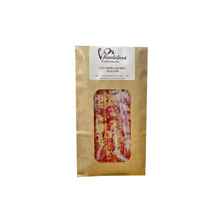 Nordic Chocolate - Vit havrechoklad med hallon