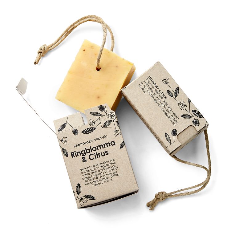 Handmade Eco Soap Calendula & Citrus