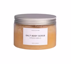 Salt Body Scrub Citrus & Vanilla - By Sara