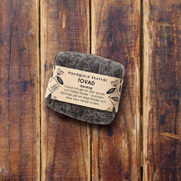 Felted soap