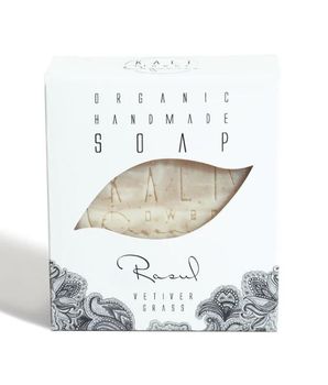 KaliFlower: Organic soap, Rasul - Vetiver grass