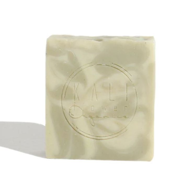 KaliFlower: Organic soap, Green clay - Lemongrass