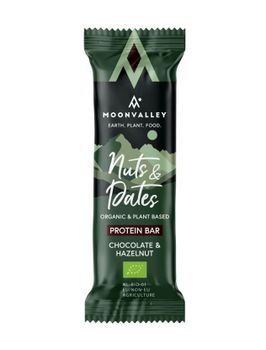 Moonvalley - ekologisk Proteinbar med choklad & hasselnöt
