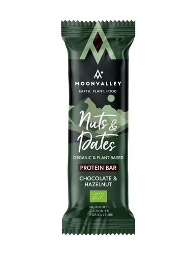 Moonvalley - ekologisk Proteinbar med choklad & hasselnöt