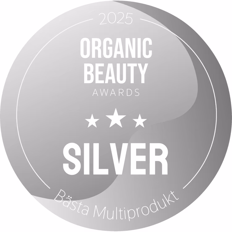 Bästa Multi-produkt i Organic Beauty Awards 2025 Silver