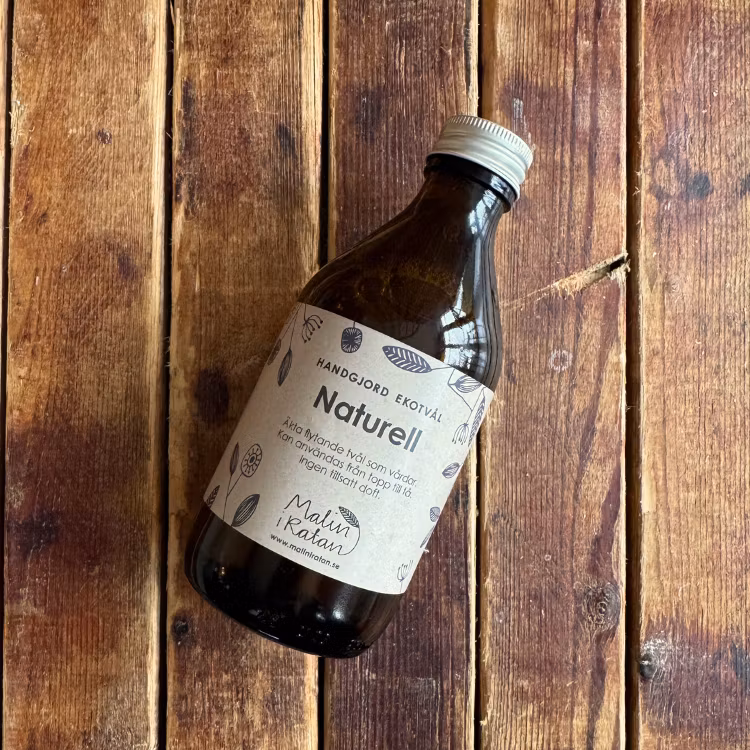 Flytande tvål utan tillsatt doft liggande