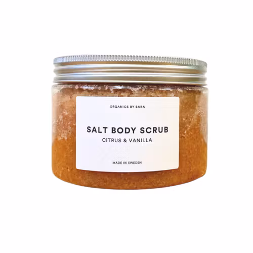 Salt Body Scrub Citrus & Vanilla - By Sara