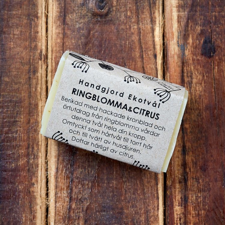 Handmade Eco Soap Calendula & Citrus