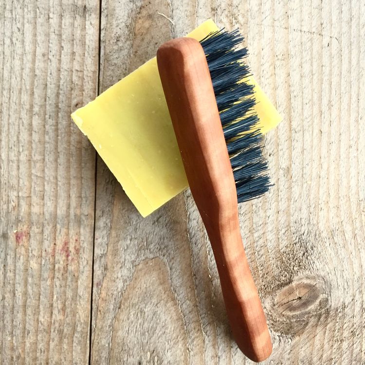 Redecker: Mini Svinhårsborste/Skäggborste