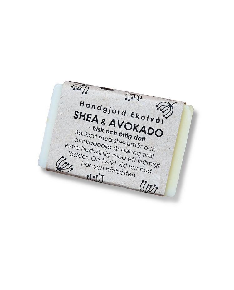 Handmade Eco Soap Shea & Avocado - fresh herbal scent