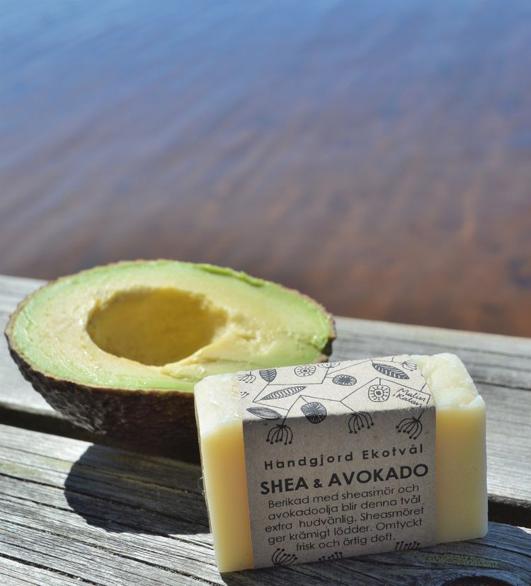 Handmade Eco Soap Shea & Avocado - fresh herbal scent