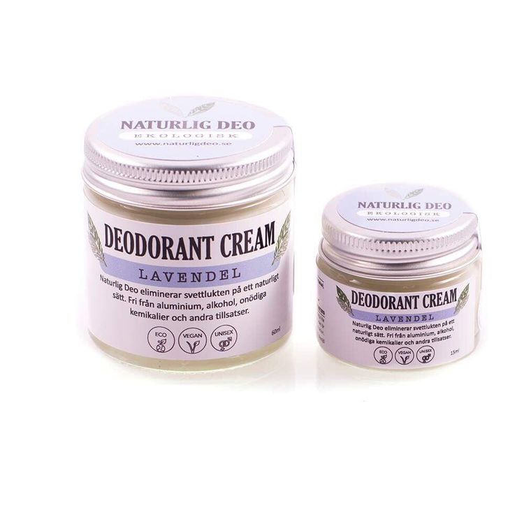 NaturligDeo Cream Lavender - organic deodorant