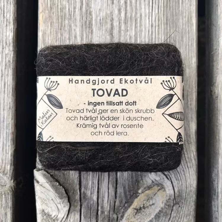 Felted soap