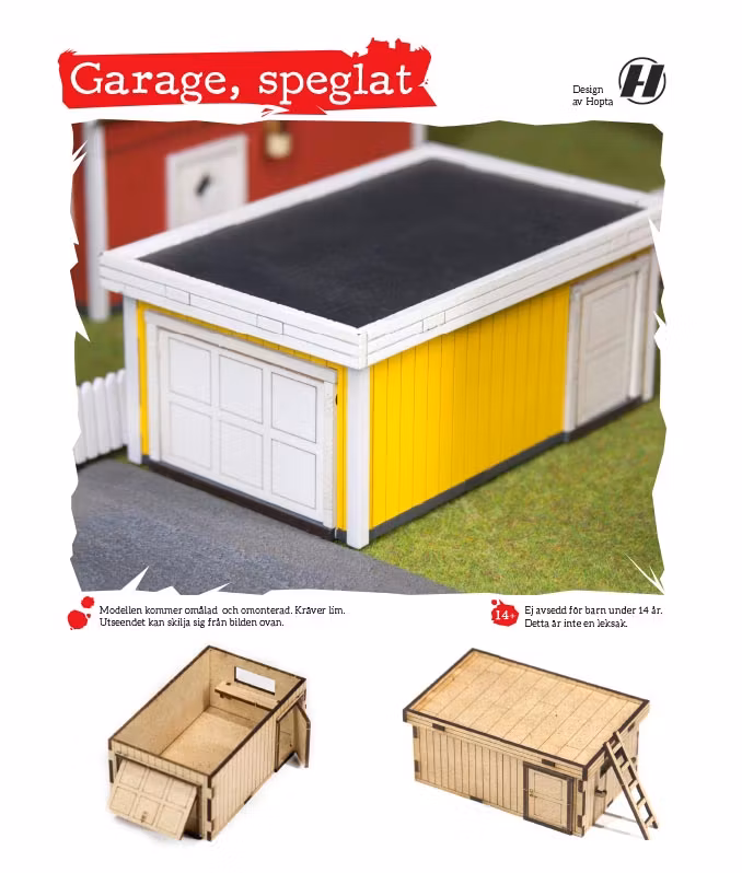 Garage, Speglad