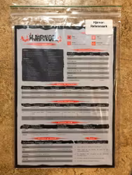 Hjärnor: Referensark 3st